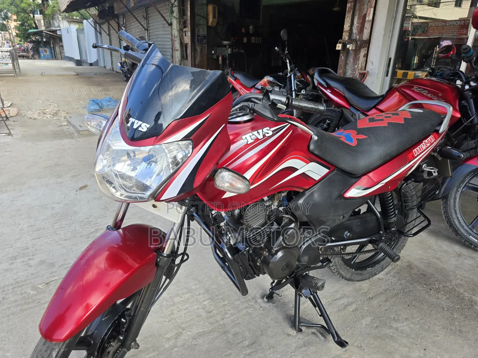 TVS Metro 2019 Red