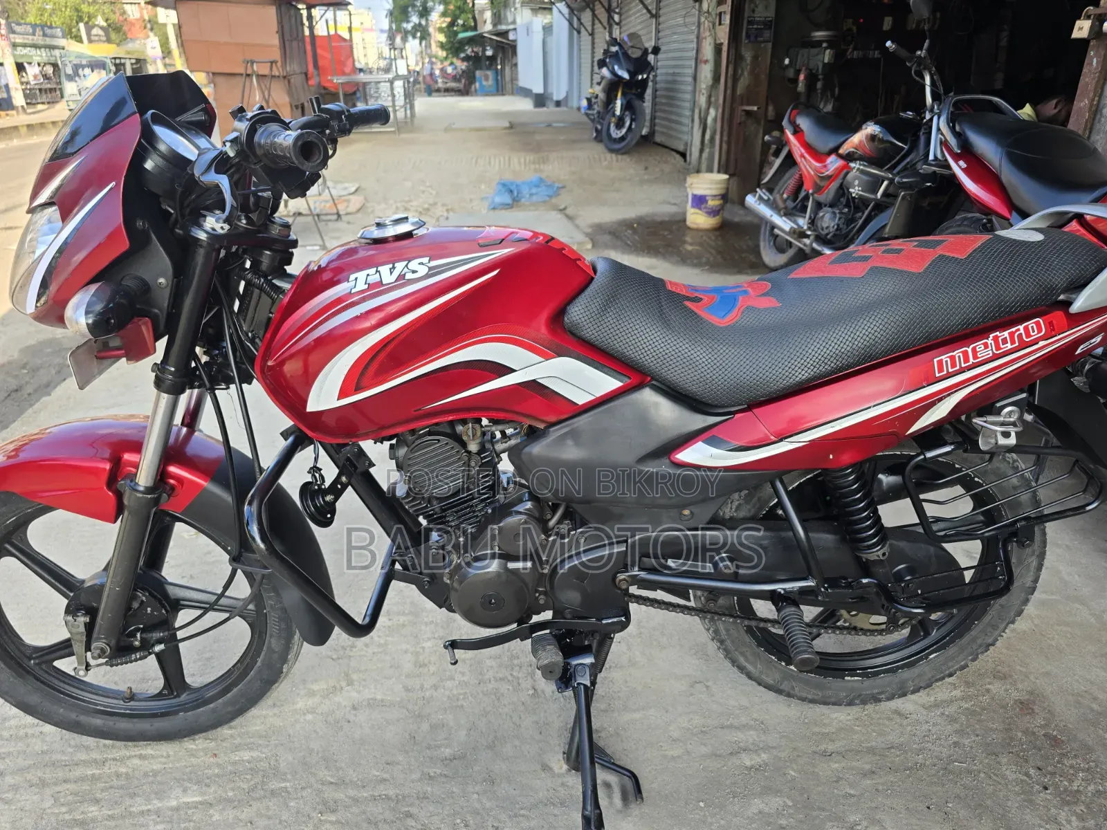 TVS Metro 2019 Red