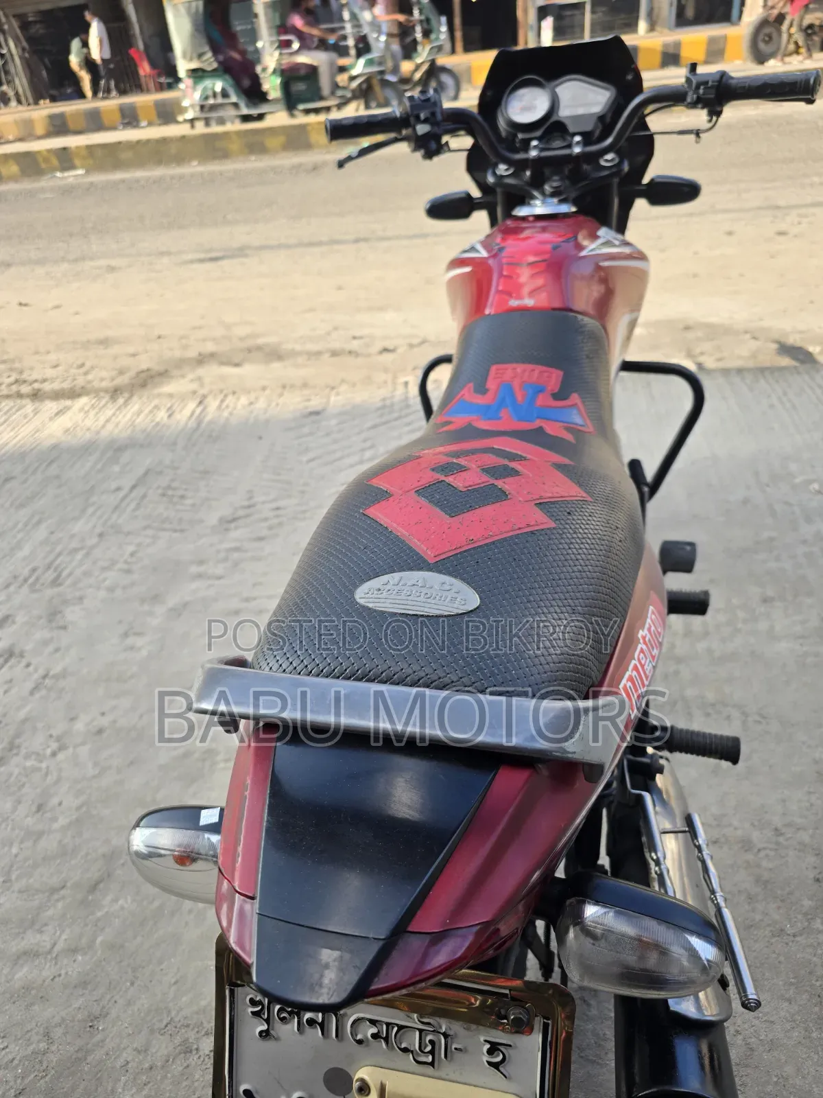 TVS Metro 2019 Red