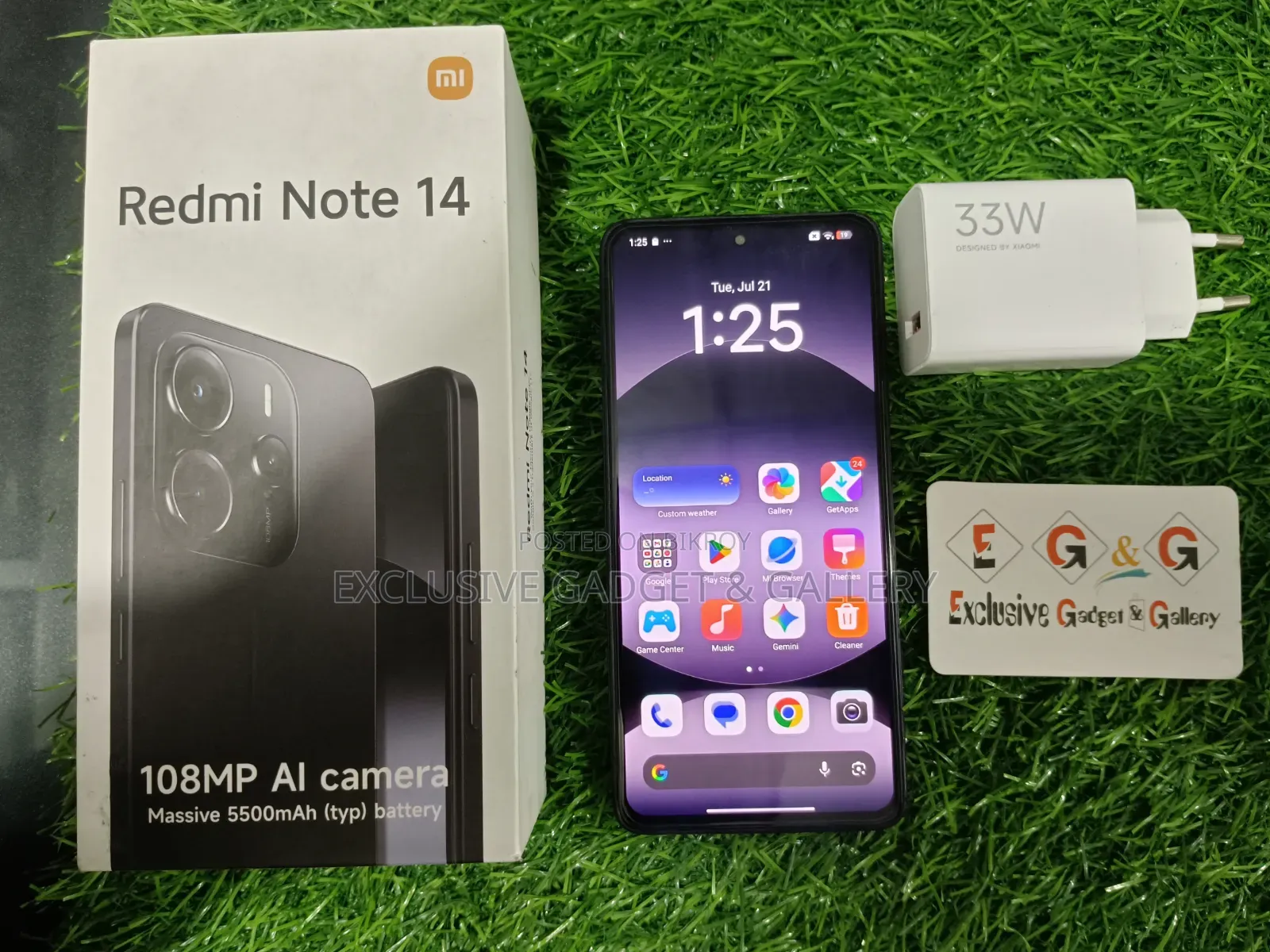 Xiaomi Redmi Note 14 4G 256 GB Black