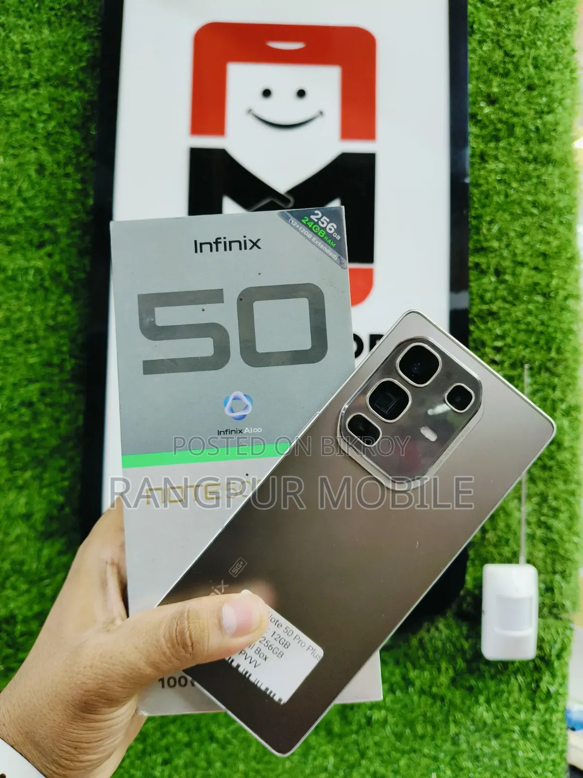 Infinix Hot 50 Pro+ 4G 256 GB Gray