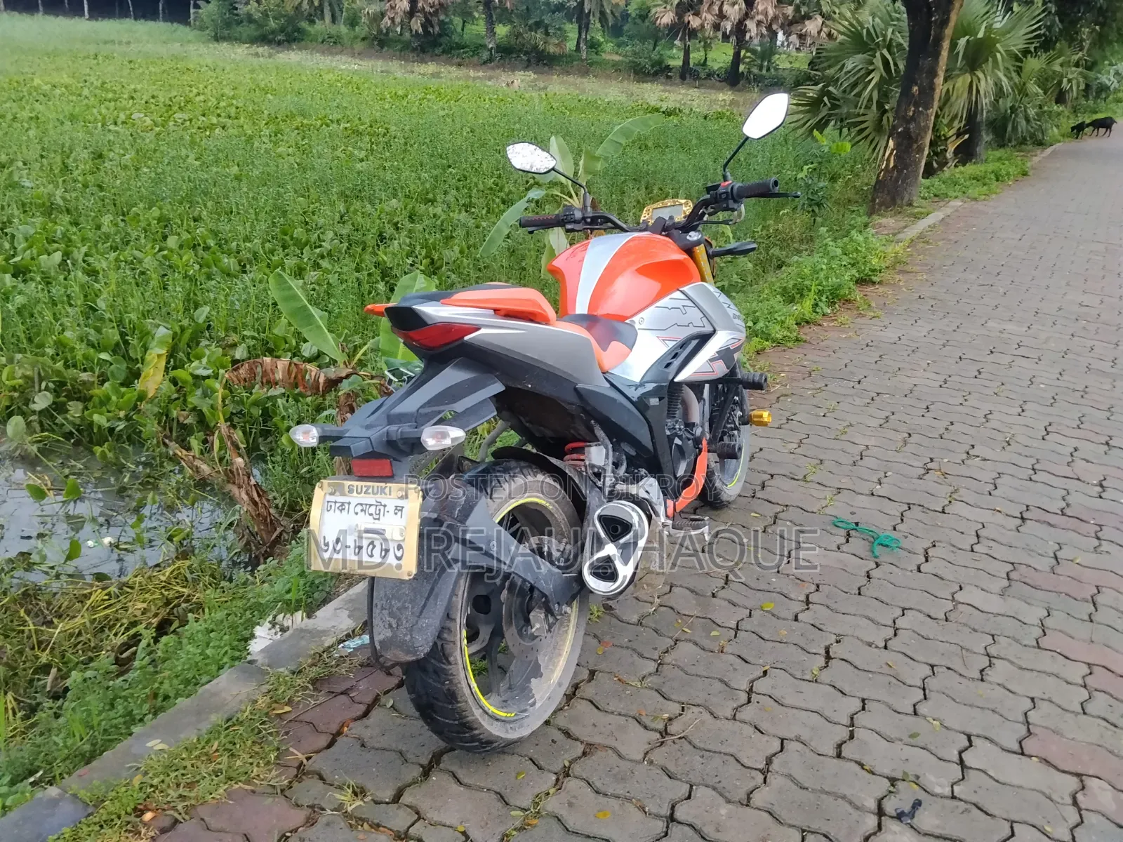 সুজুকি জিক্সার এফআই এবিএস ২০২৪ অরেঞ্জ
