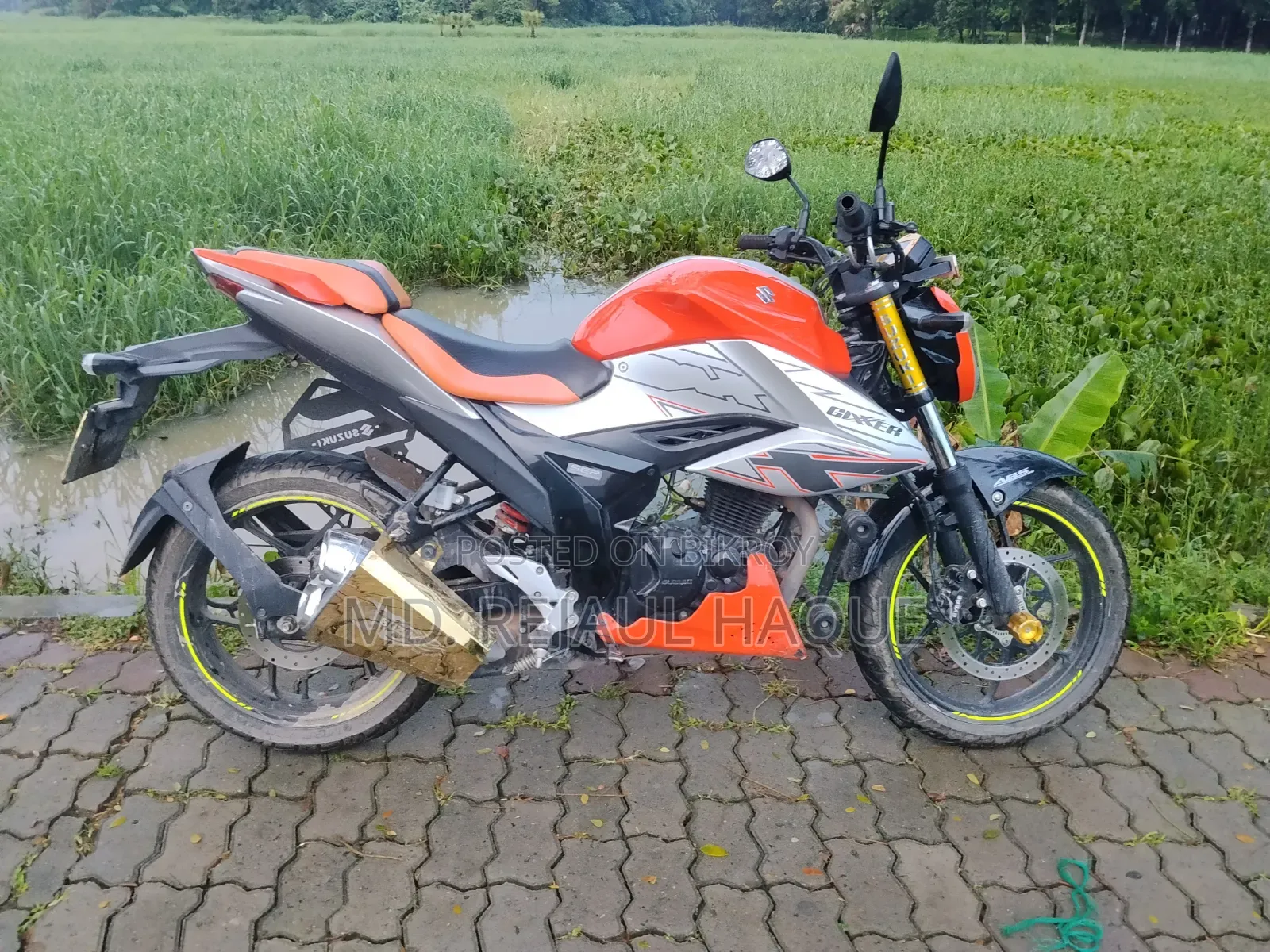 সুজুকি জিক্সার এফআই এবিএস ২০২৪ অরেঞ্জ