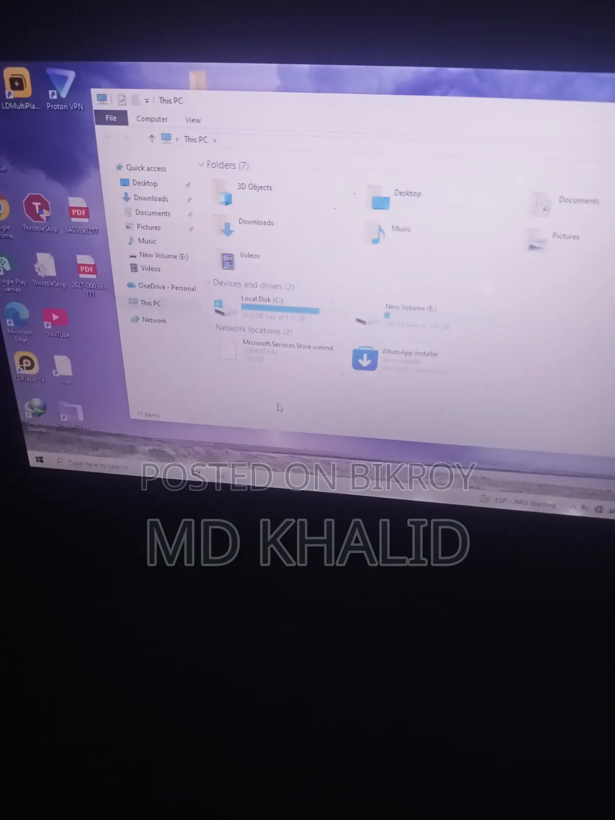 Laptop Dell Inspiron 5558 8GB Intel Core i5 HDD+SSD 256GB
