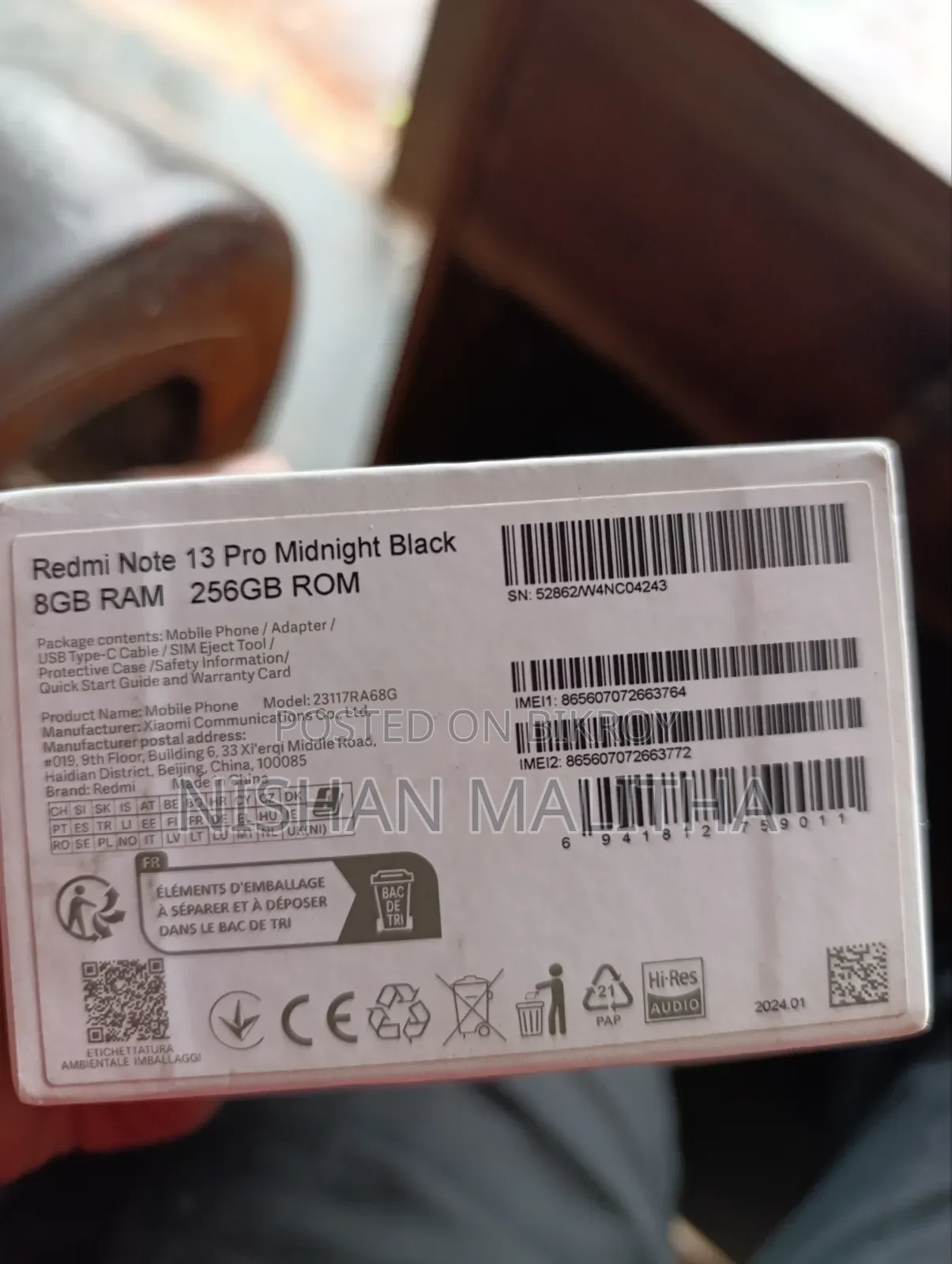 Xiaomi 13 Pro 256 GB Black