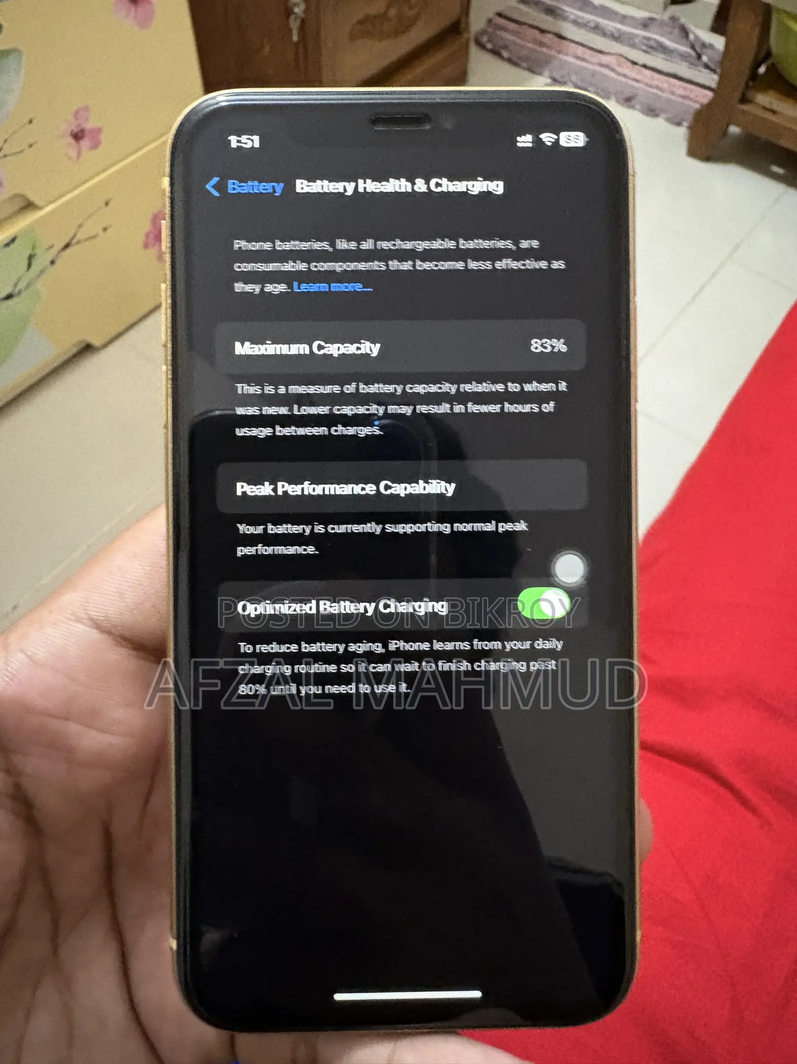 Apple iPhone XR 64 GB Yellow