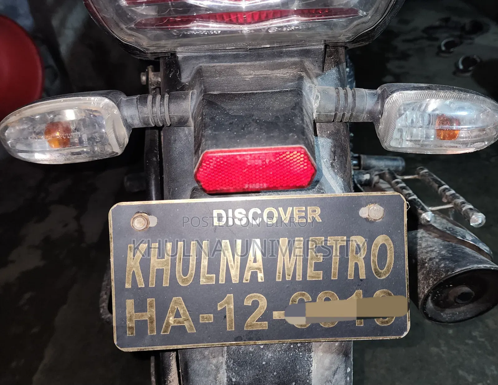 Bajaj Discover 100 2018 Black