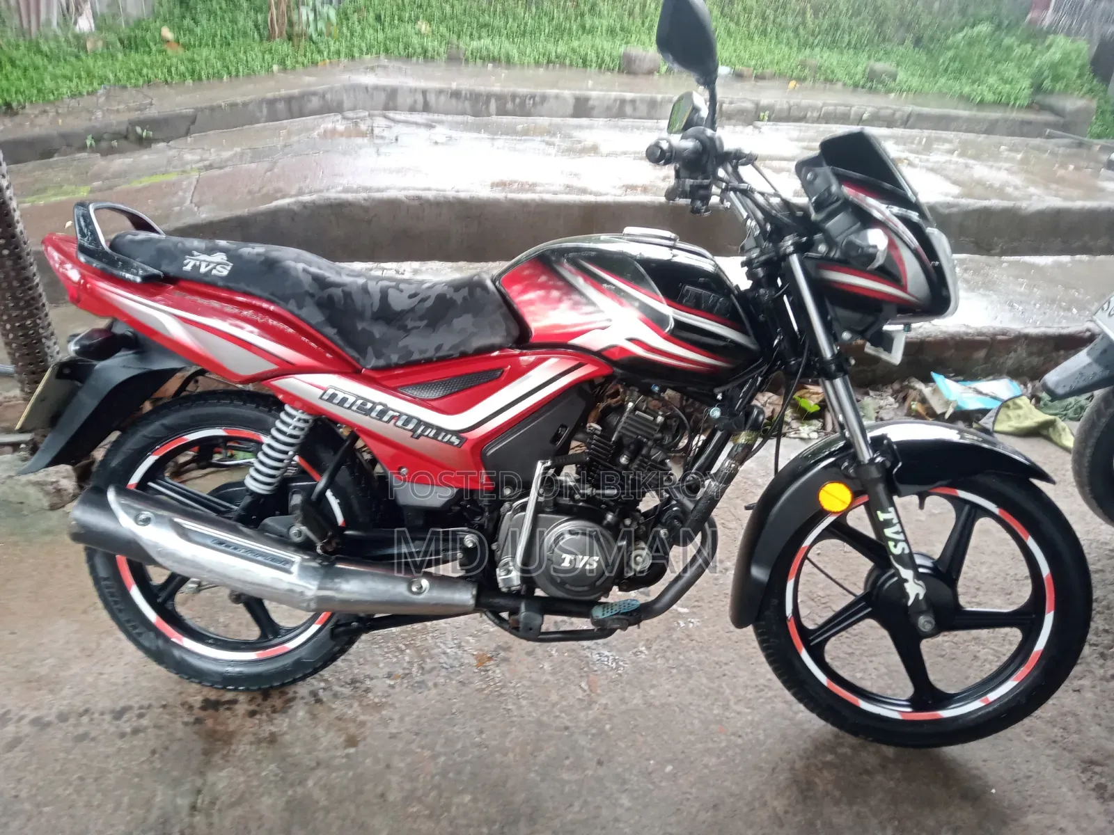 TVS Metro Plus 2022 Black