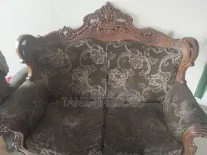 Solid Wooden Sofa Set (3+1+1) | Mohammadpur | ৳18,000 Negotiable
