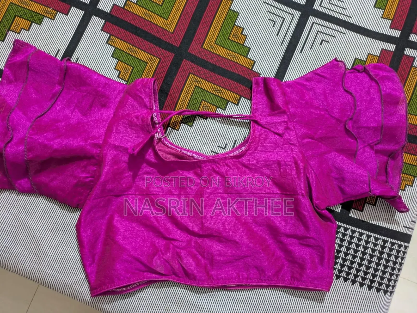 New Magenta Blouse