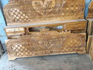 Akashemoni Wood Full Box Bed