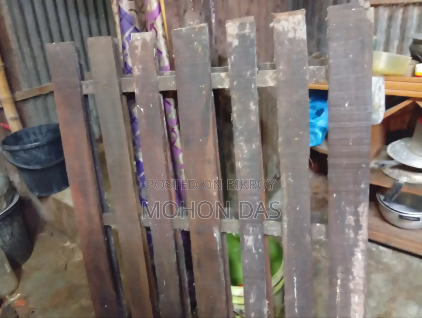 স্টিলের খাট ৪/৬ ফিট