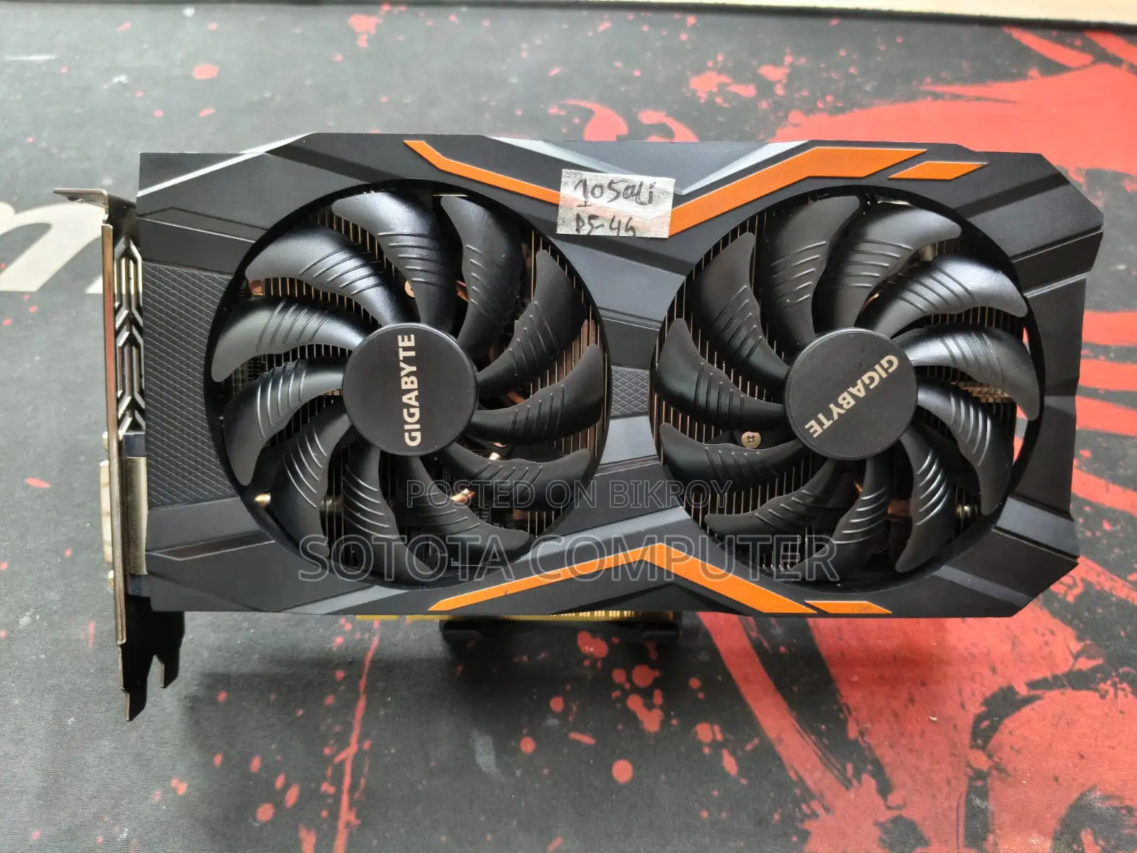 Gigabyte Geforce GTX 1050 Ti G1 Gaming 4GB DDR5 Graphics Card