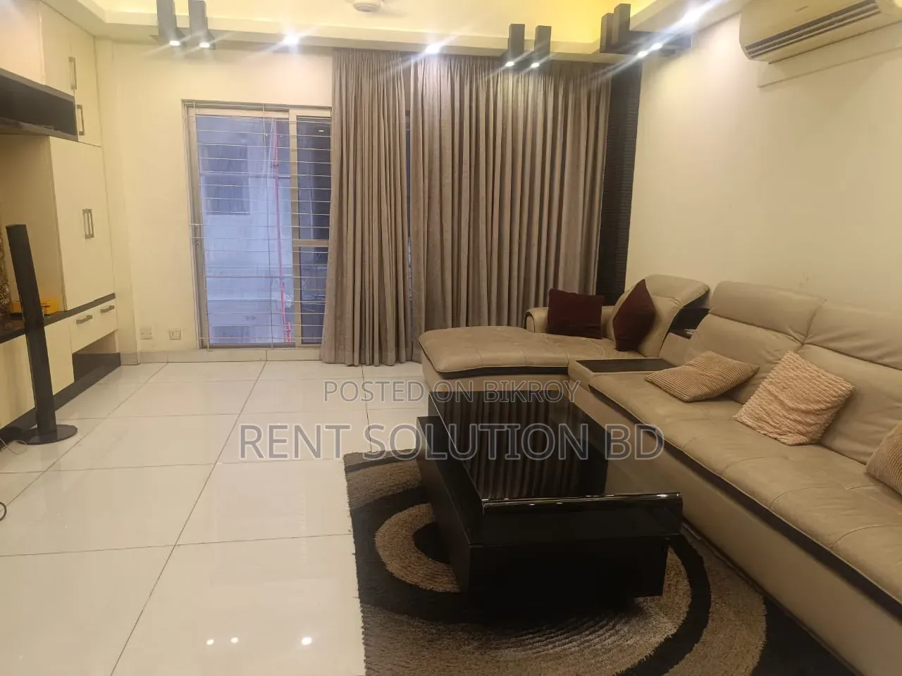 Furnished 3bdrm Apartment in Banani for Rent