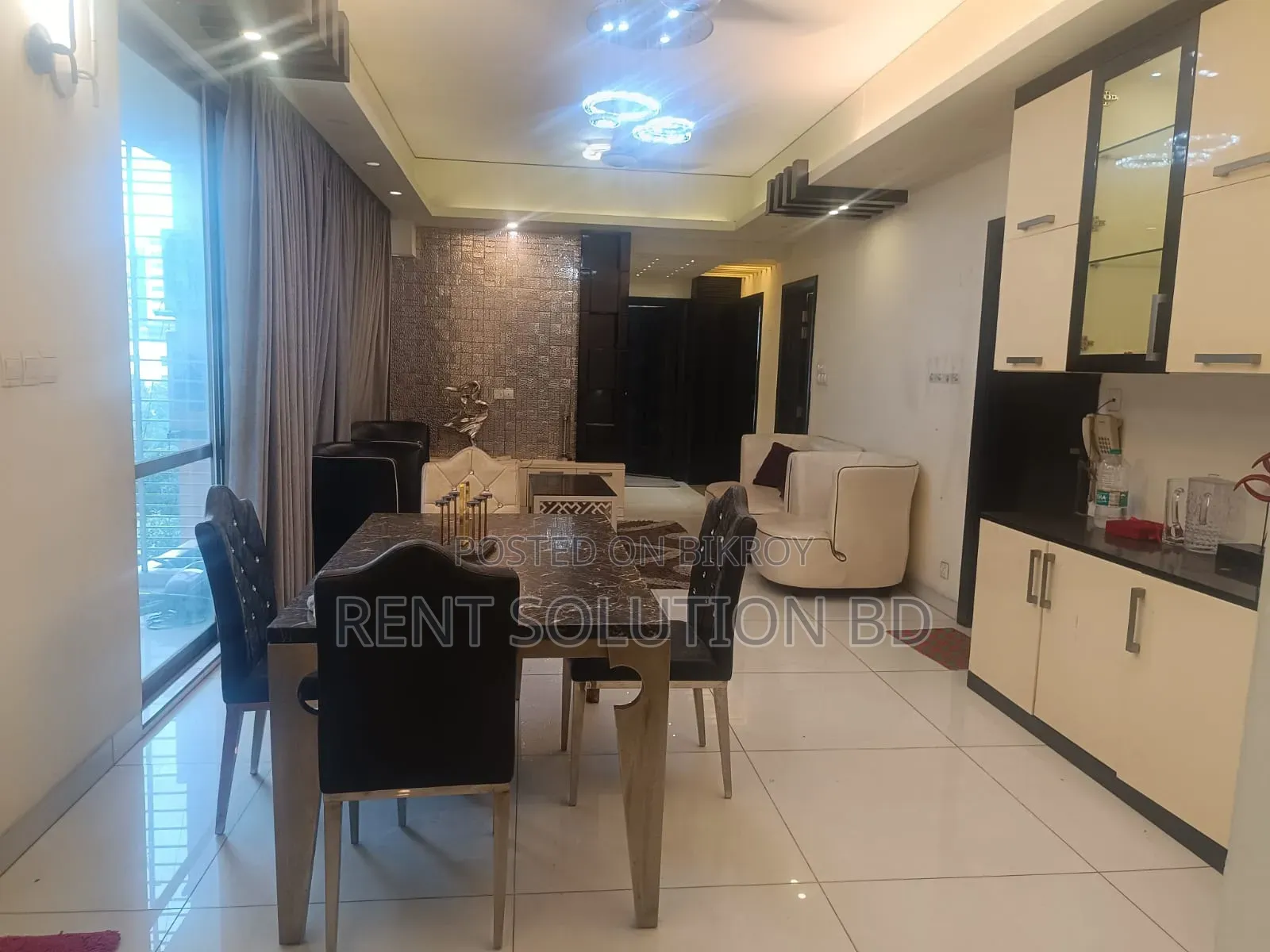 Furnished 3bdrm Apartment in Banani for Rent