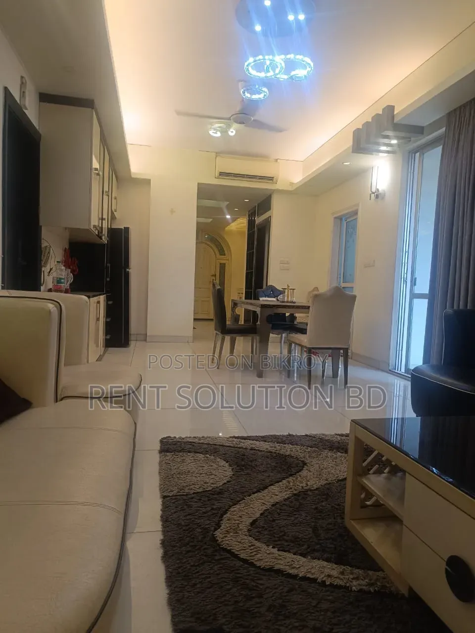 Furnished 3bdrm Apartment in Banani for Rent
