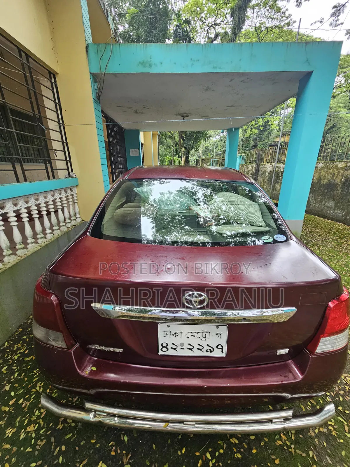 Toyota Axio 2013 Red