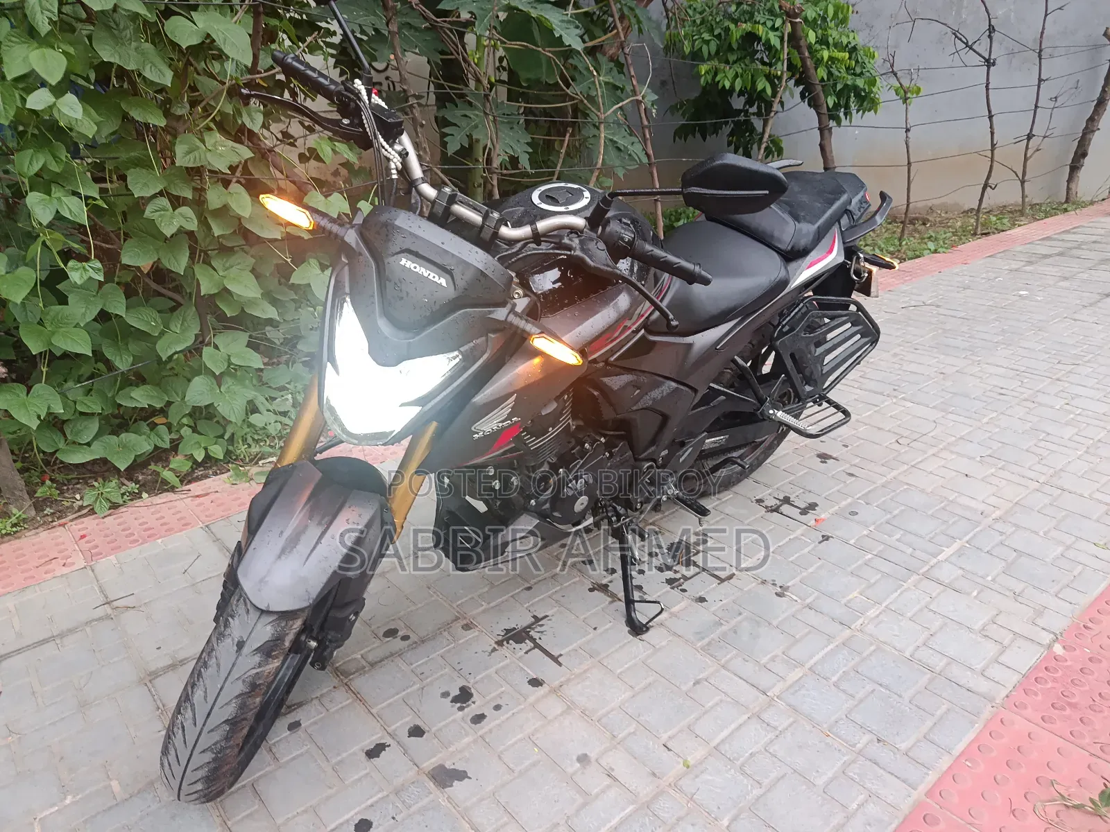 New Honda Hornet 2025 Gray