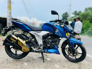 TVS Apache RTR 160 4V 2022 Blue