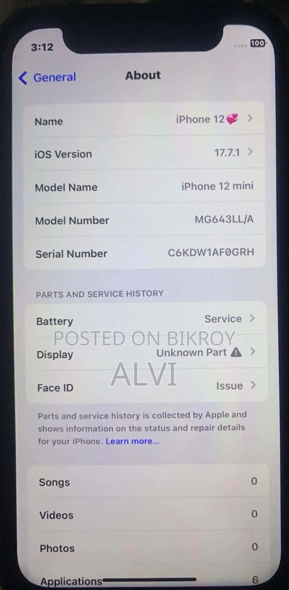 Apple iPhone 12 Mini 64 GB Green