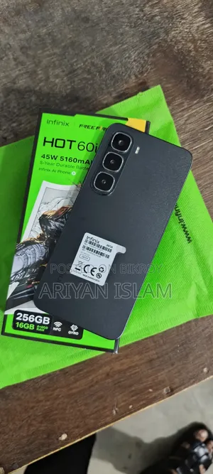 Infinix Hot 60i 256 GB Black
