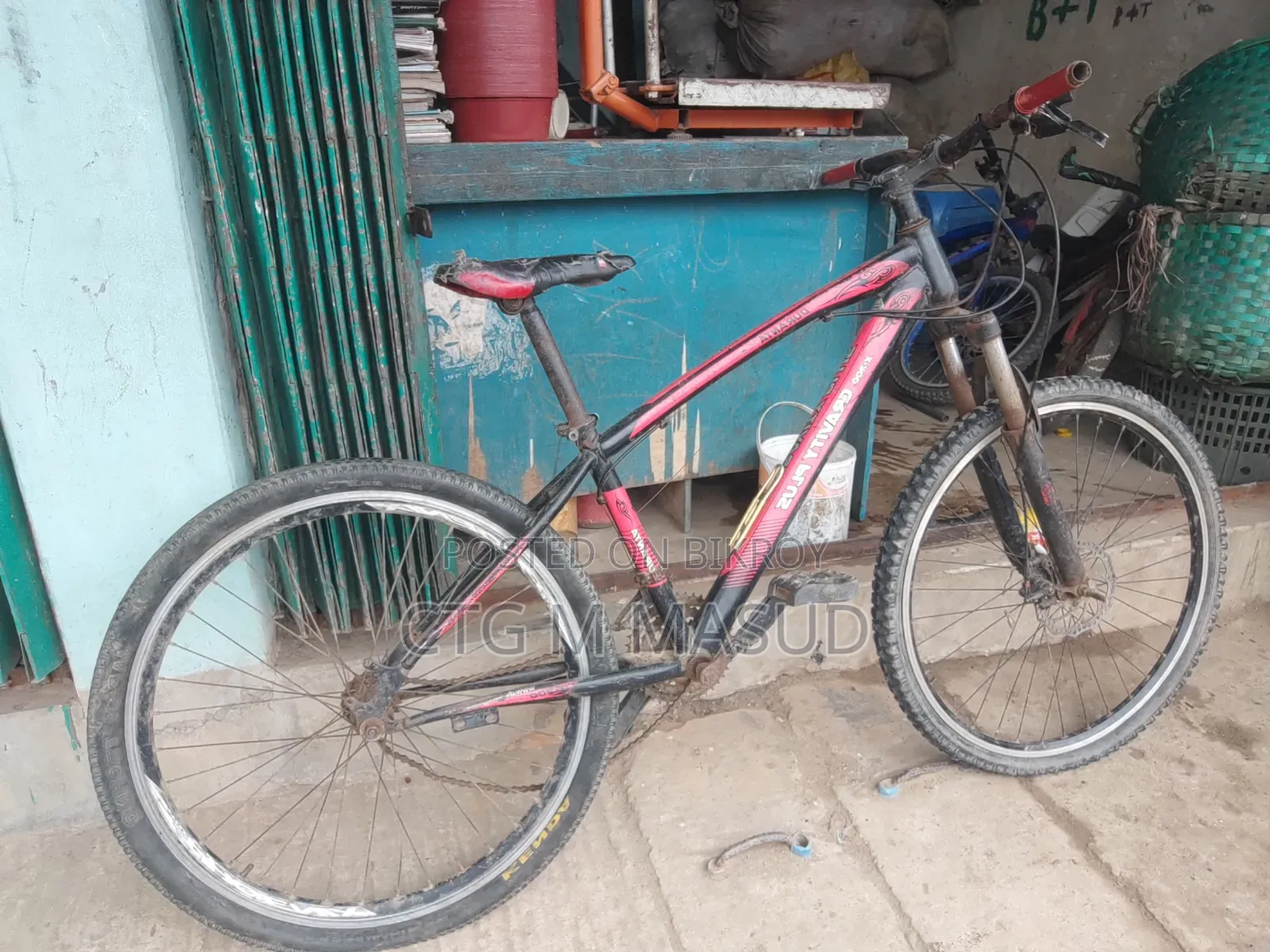 This bicycle will be sold