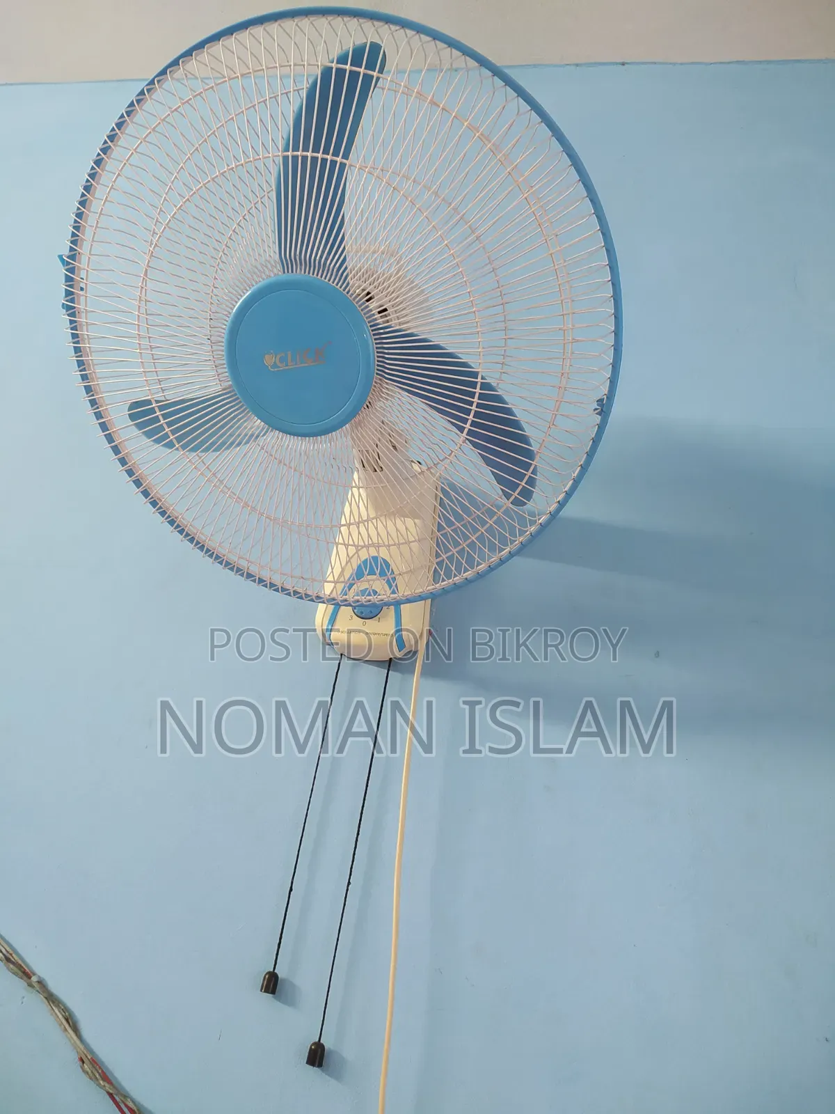 2 Click wall fans for sale