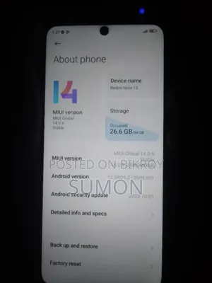 Xiaomi Redmi Note 10 64 GB Black