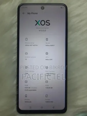 Infinix Hot 40 Pro 128 GB Blue