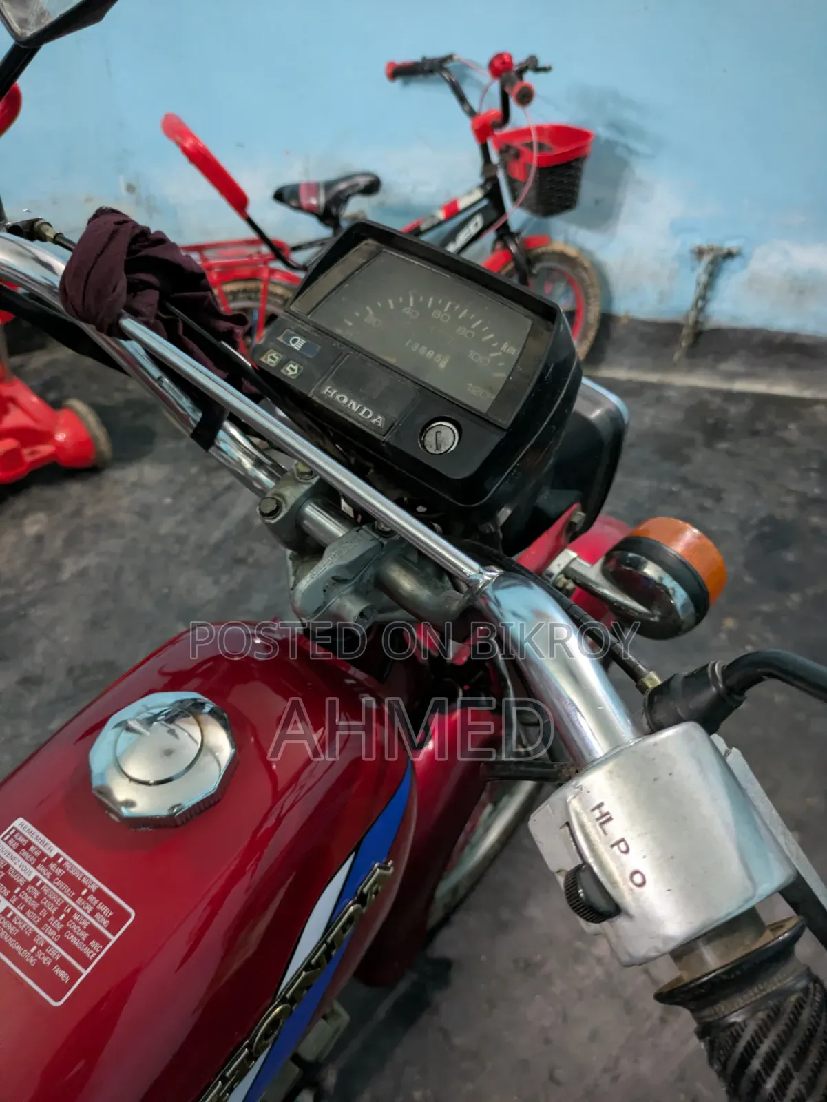 Honda 1988 Red