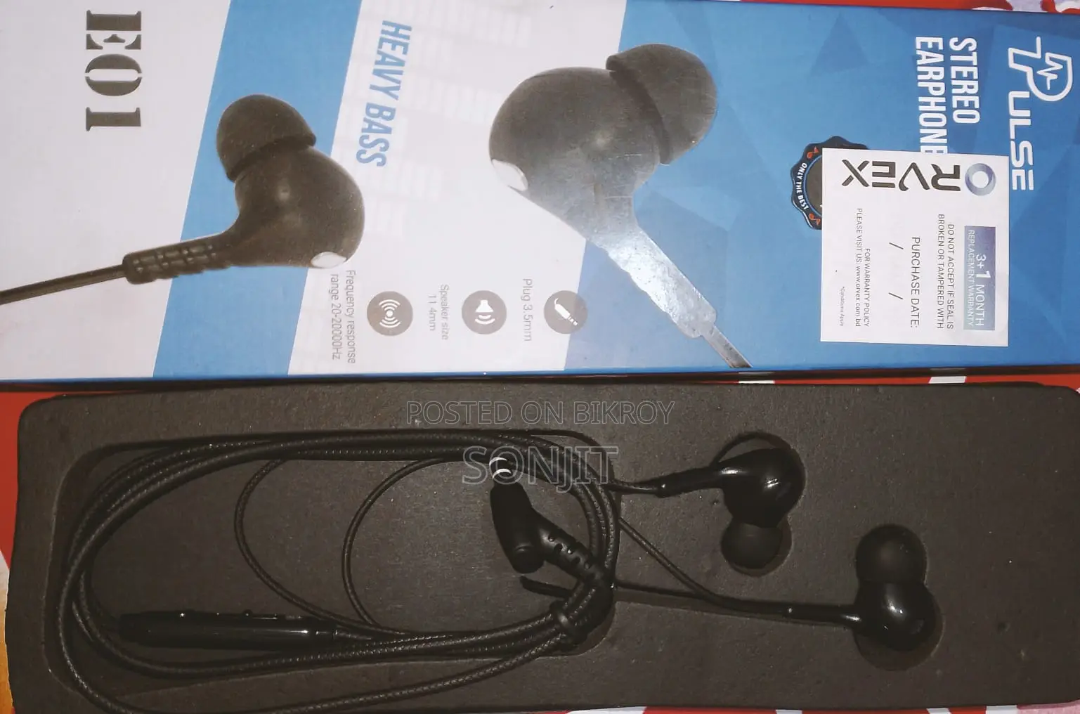 Pulse Eo1 Earphone