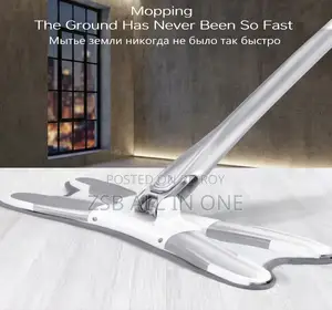 360 Degree X-Type Self Wringing Floor Cleaning Flat Mop