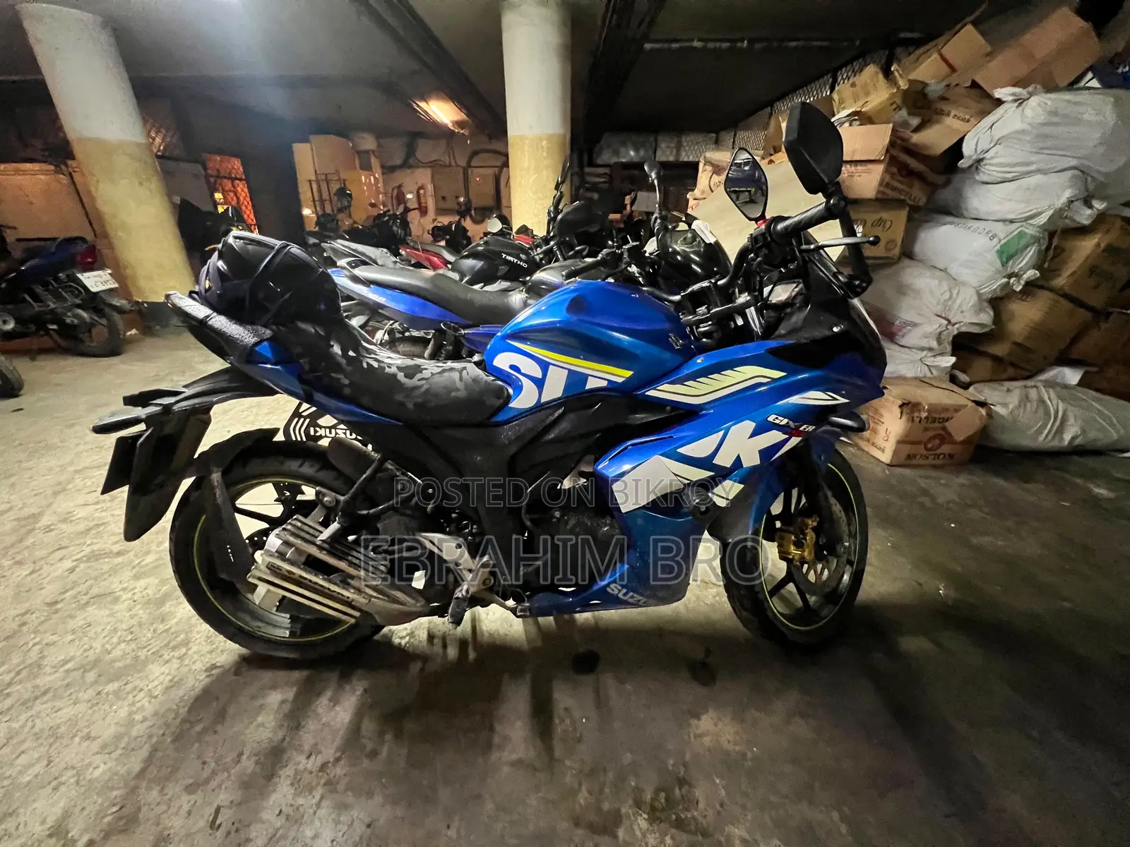 Suzuki Gixxer SF 2019 Blue