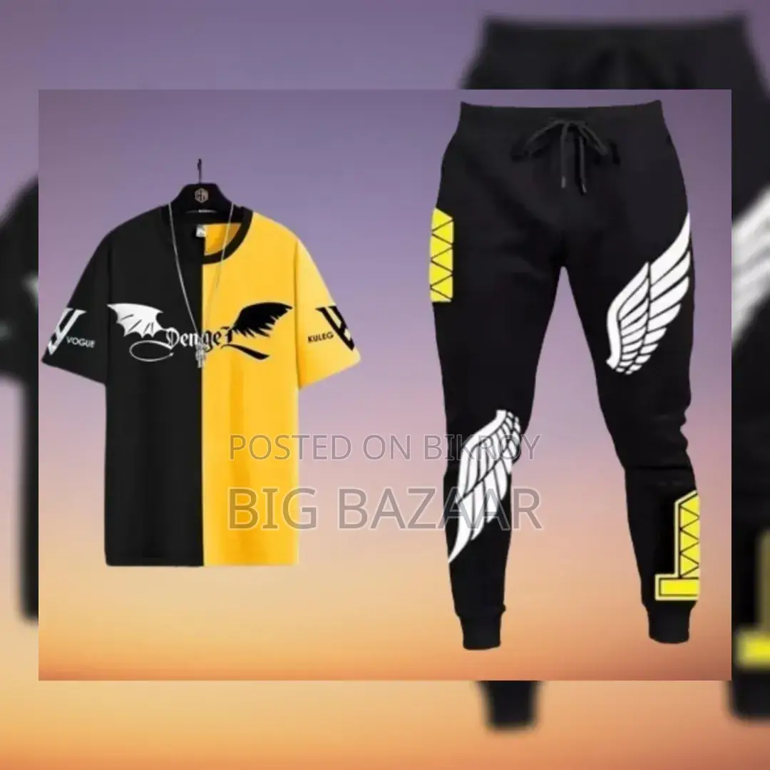 Urban Ease Mesh T-Shirt Full Pant Set |