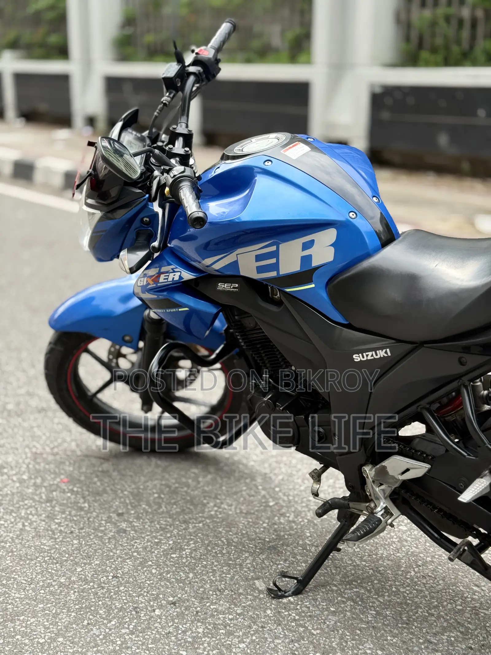 Suzuki Gixxer Monotone ২০২৩ ব্লু