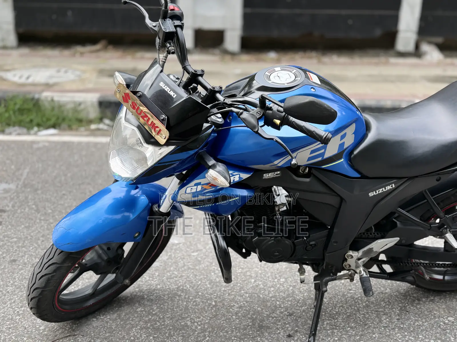 Suzuki Gixxer Monotone ২০২৩ ব্লু