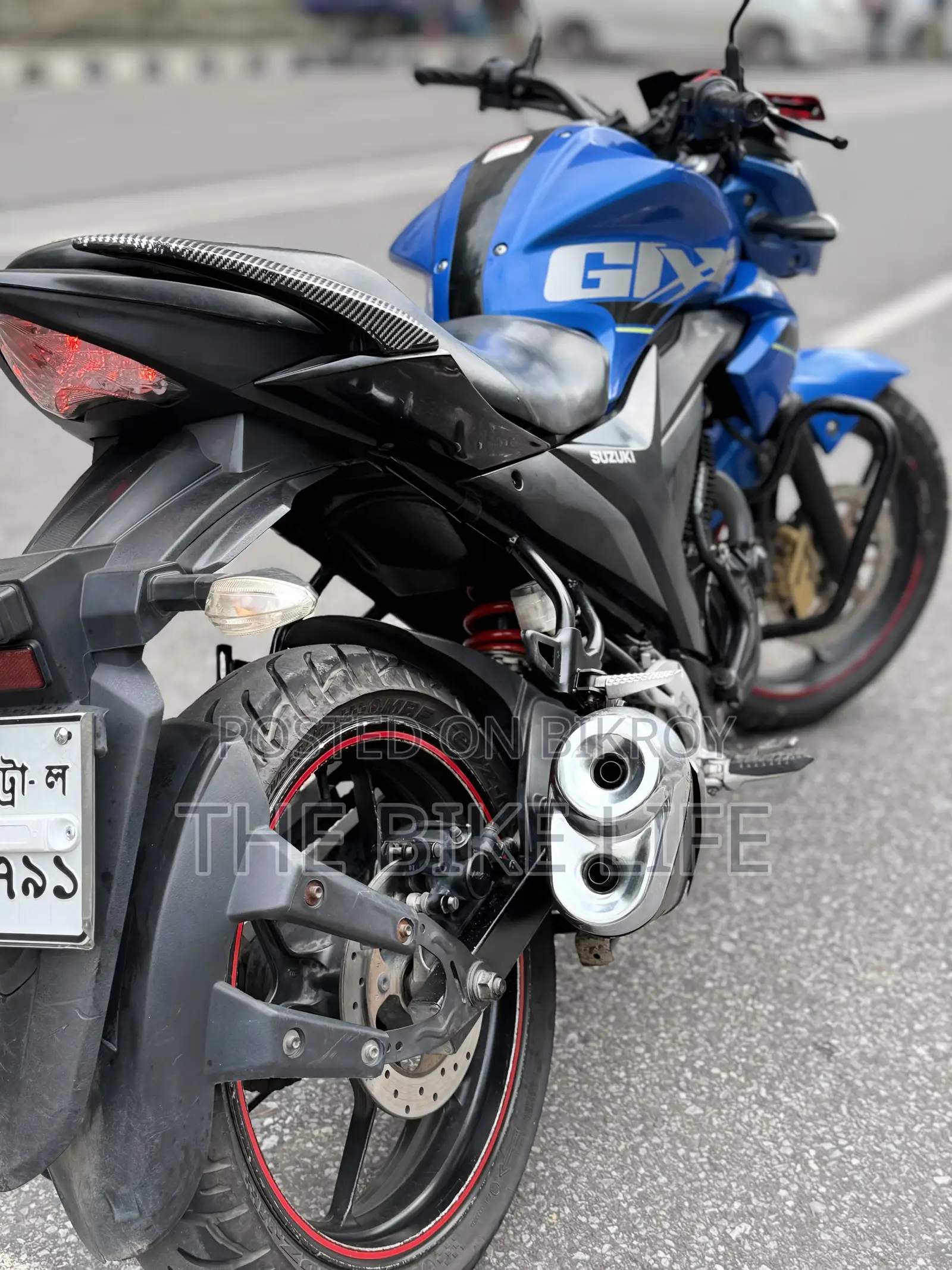 Suzuki Gixxer Monotone ২০২৩ ব্লু