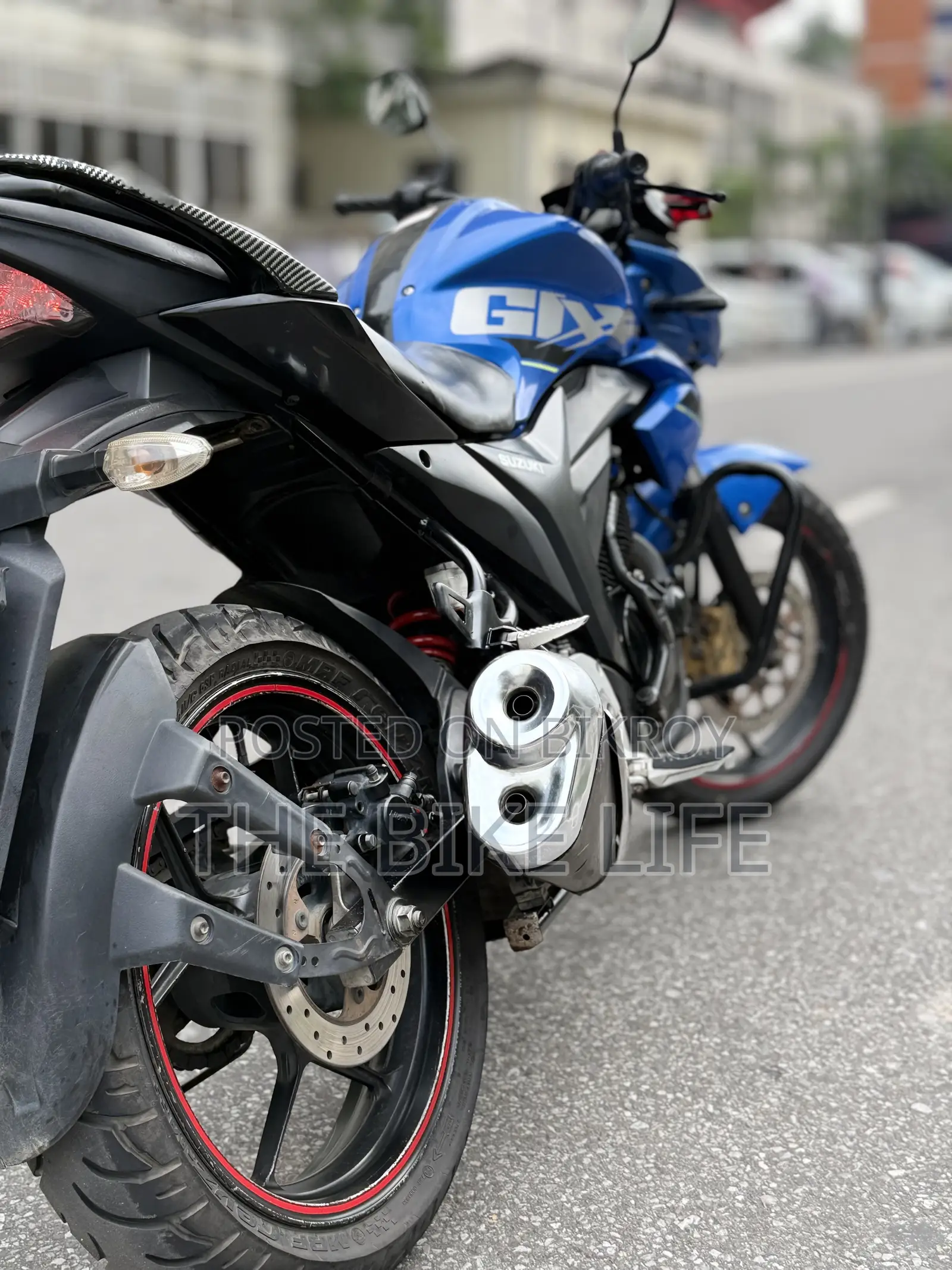 Suzuki Gixxer Monotone ২০২৩ ব্লু