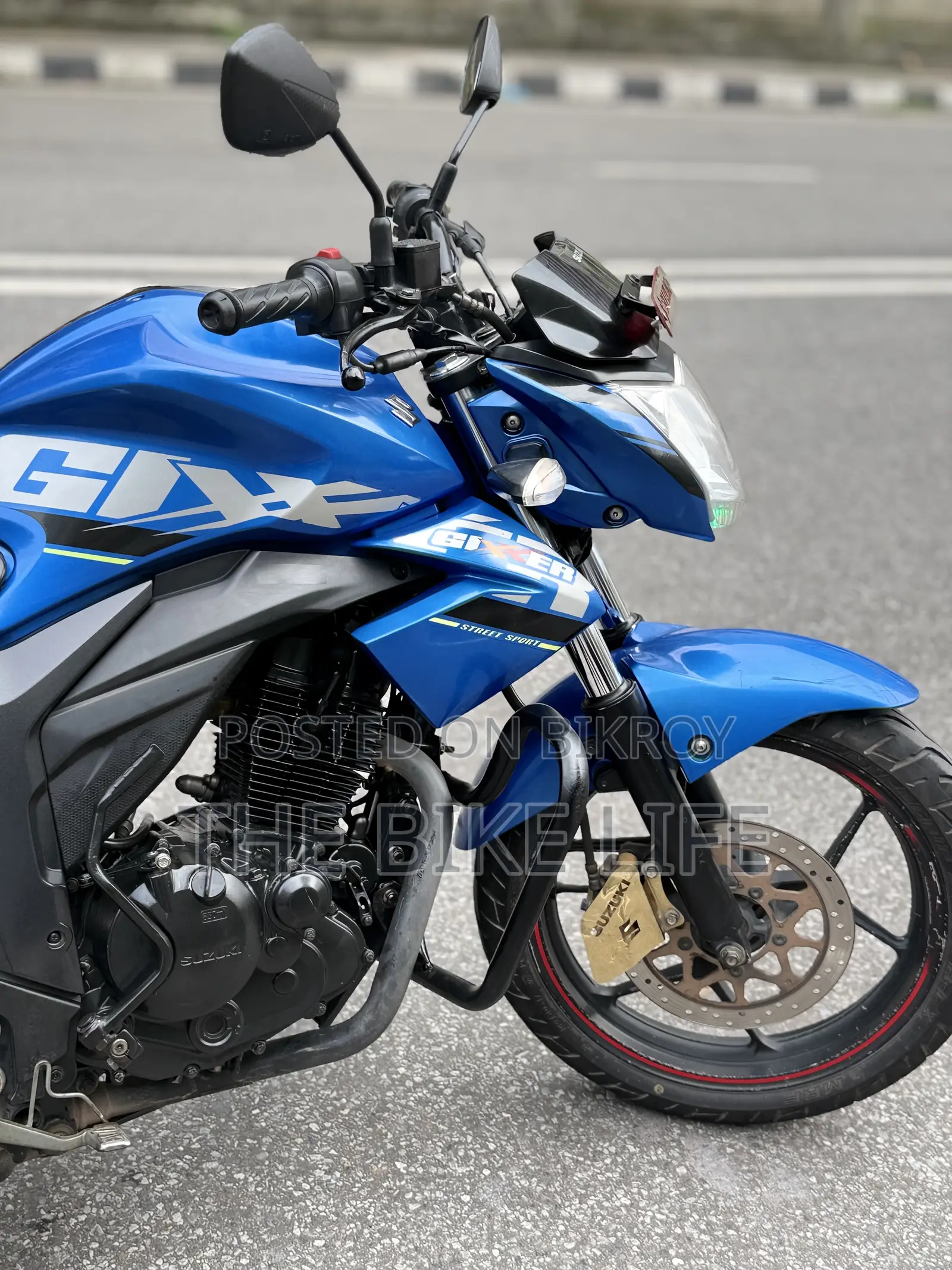 Suzuki Gixxer Monotone ২০২৩ ব্লু