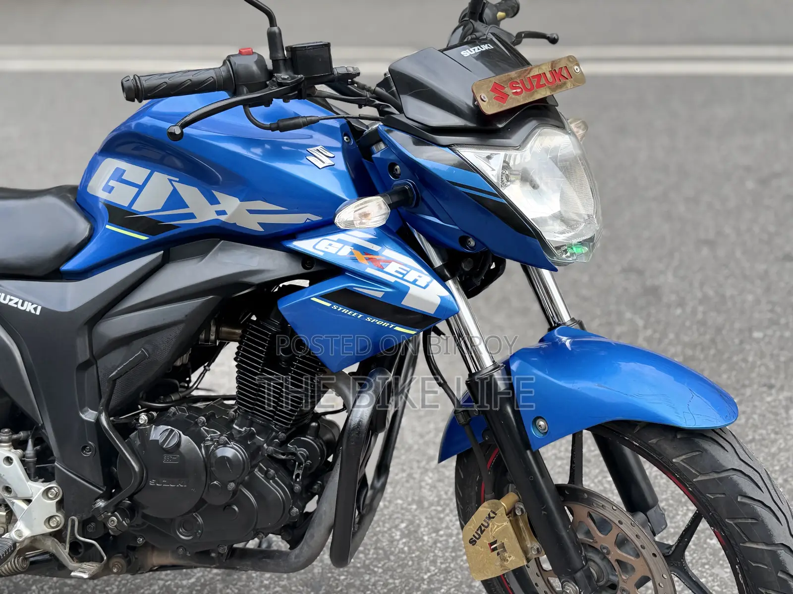 Suzuki Gixxer Monotone ২০২৩ ব্লু