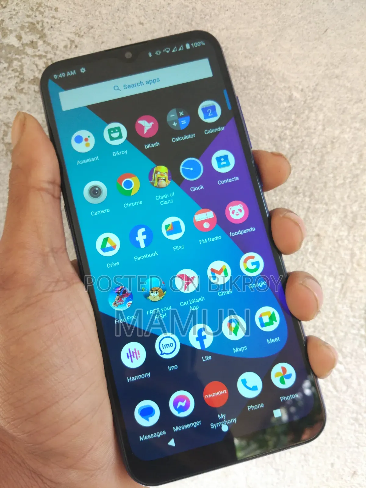 Symphony 64 GB Blue