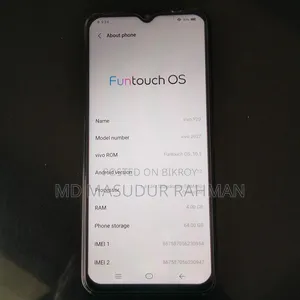 Vivo Y20 64 GB Blue