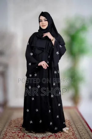 Embroidery Paki Burqa | Inner and Vest are separate. Includes Hijab