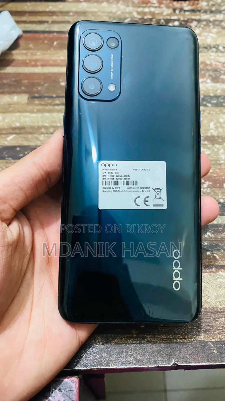 Oppo Reno5 4G 128 GB Black