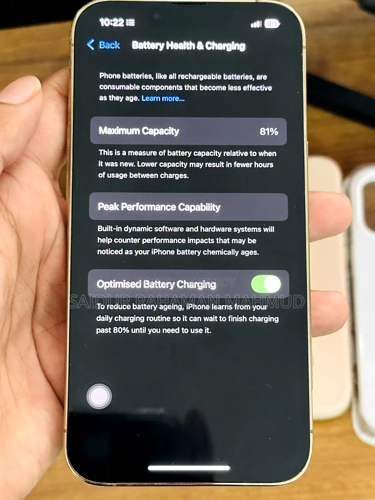 Apple iPhone 13 Pro 256 GB Rose Gold