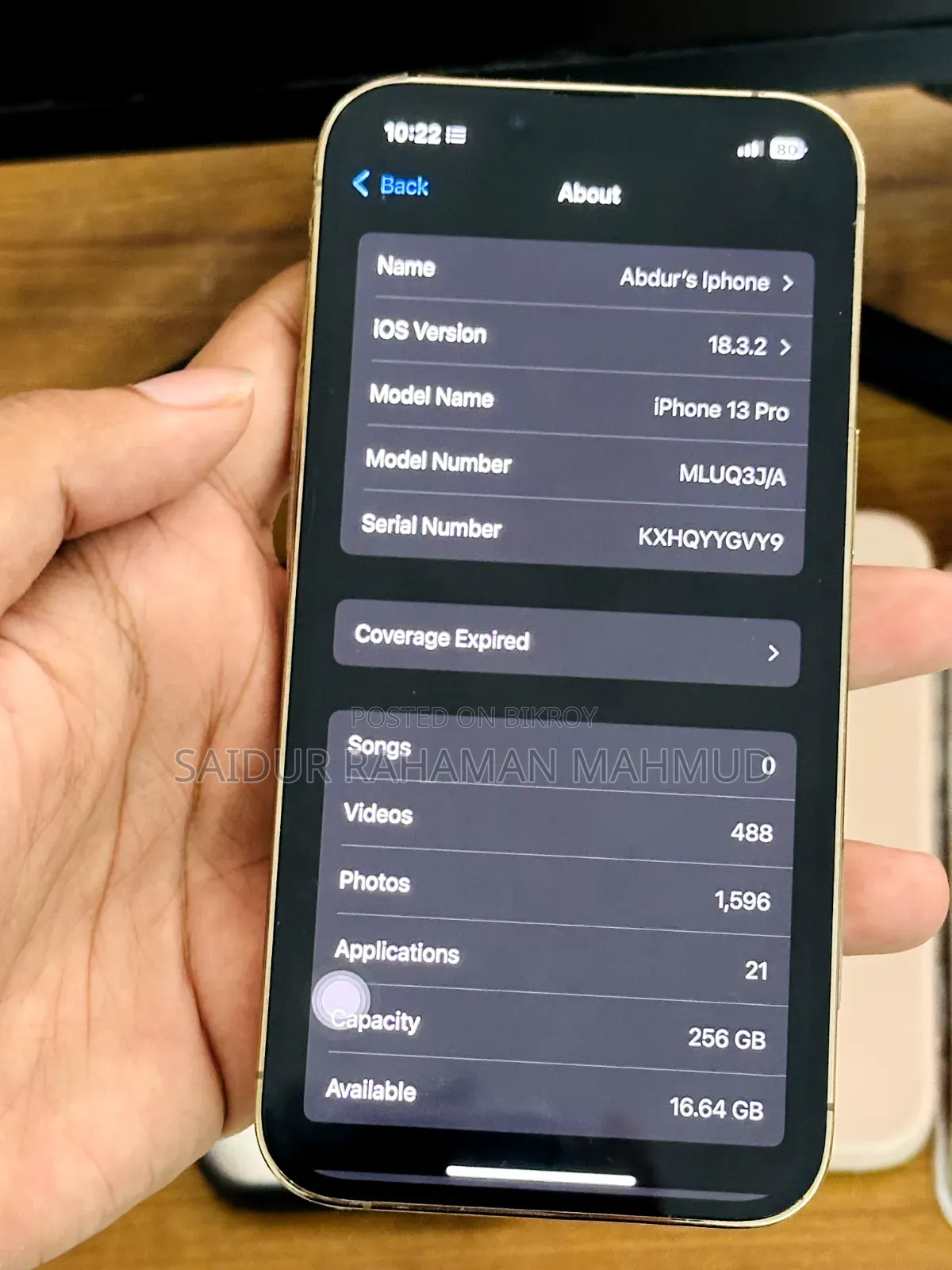 Apple iPhone 13 Pro 256 GB Rose Gold