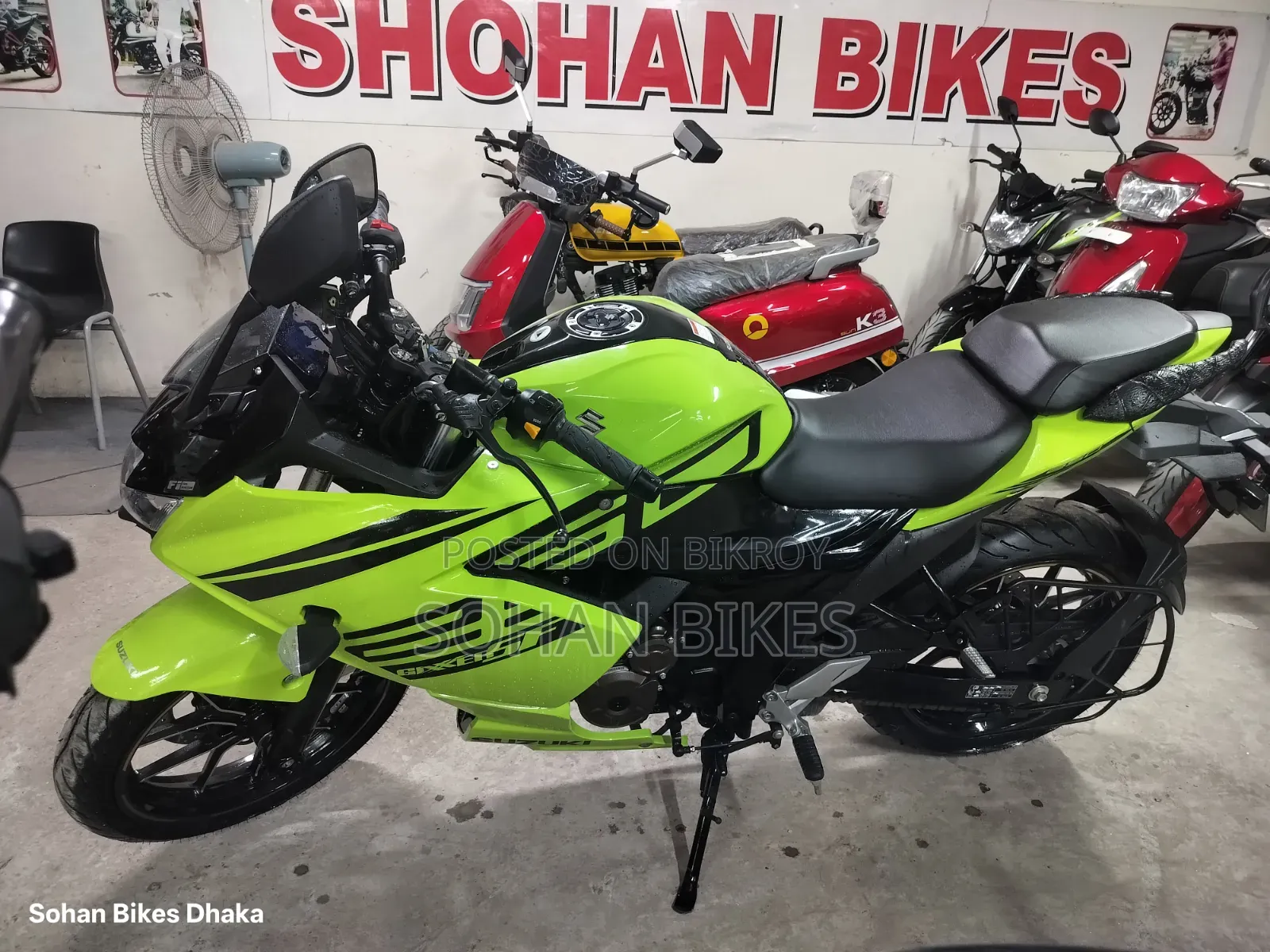 Suzuki Gixxer Fi ABS 2026 Green