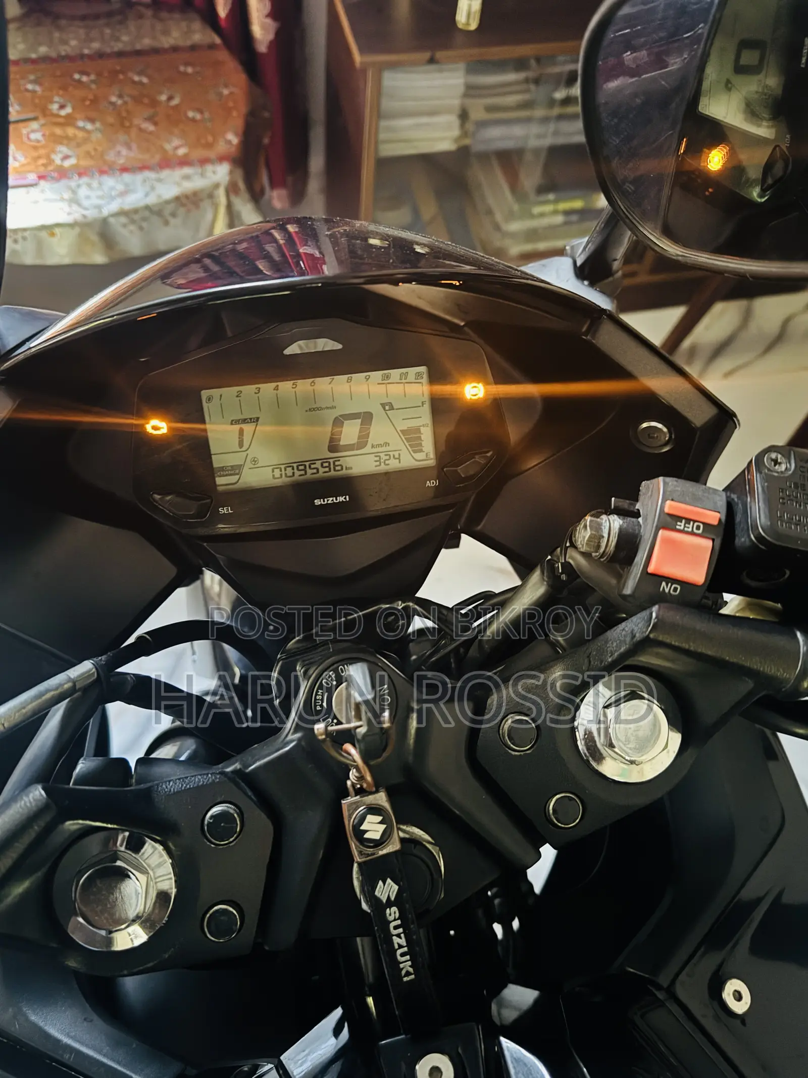 Suzuki Gixxer Fi ABS 2023 Black