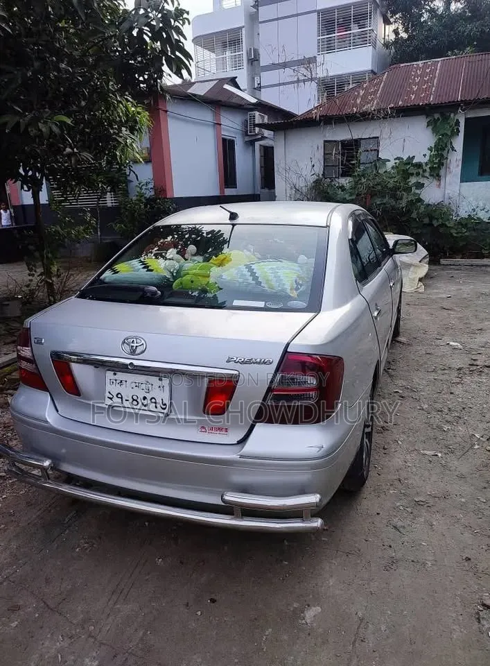 টয়োটা প্রিমিও ১.৫ ফ্রন্ট হুইল ড্রাইভ ২০০৫ সিলভার
