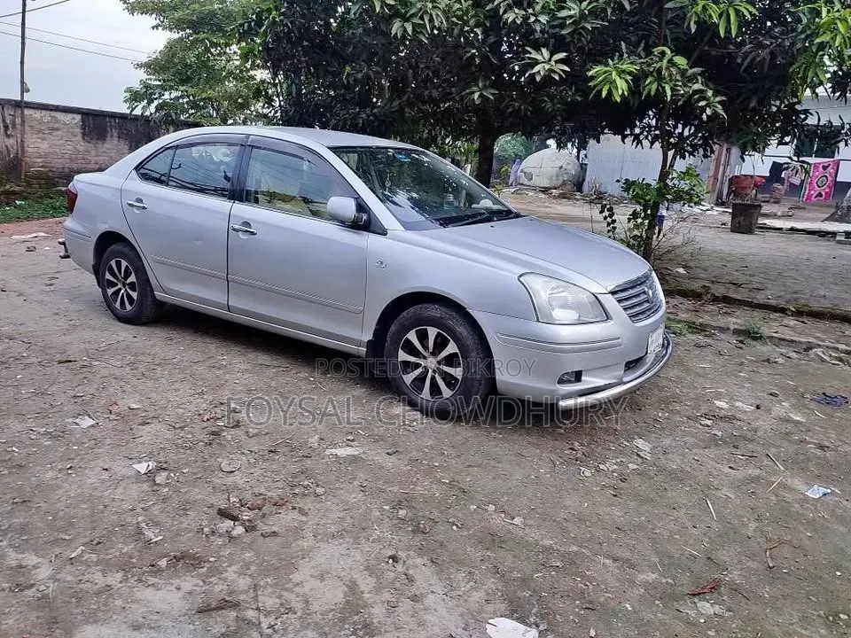 টয়োটা প্রিমিও ১.৫ ফ্রন্ট হুইল ড্রাইভ ২০০৫ সিলভার